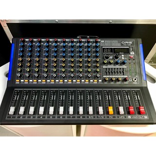 Bàn mixer oris kg 12b - 12 line âm thanh hay có bluetooth,pc,usb - hàng chính hãng