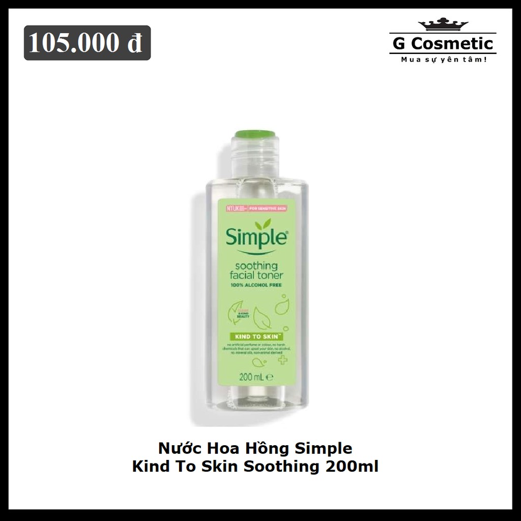 Toner Simple 200ml