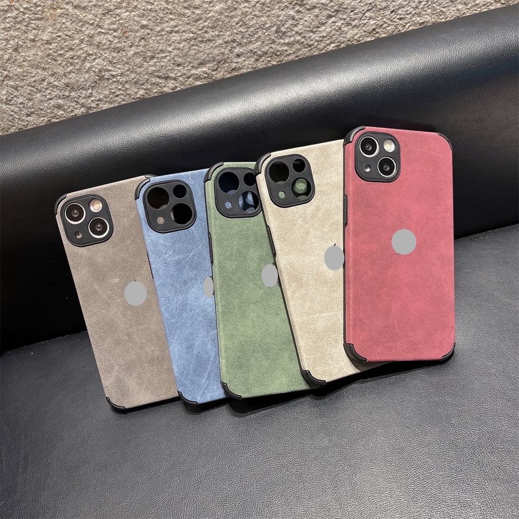 Ốp Điện Thoại Da Cừu Mềm Chống Sốc Cho iPhone 13 12 11 Pro Max XS Max XR X 12 Pro 13 Pro Max Lưng