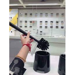 Chổi cọ toilet màu đen BOLMEN IKEA