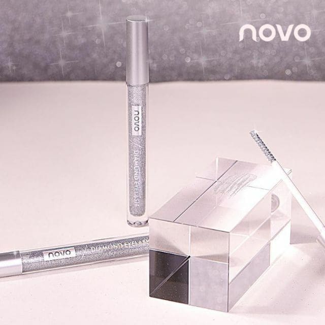 Chuốt mi Mascara nhũ kim tuyến lấp lánh NOVO