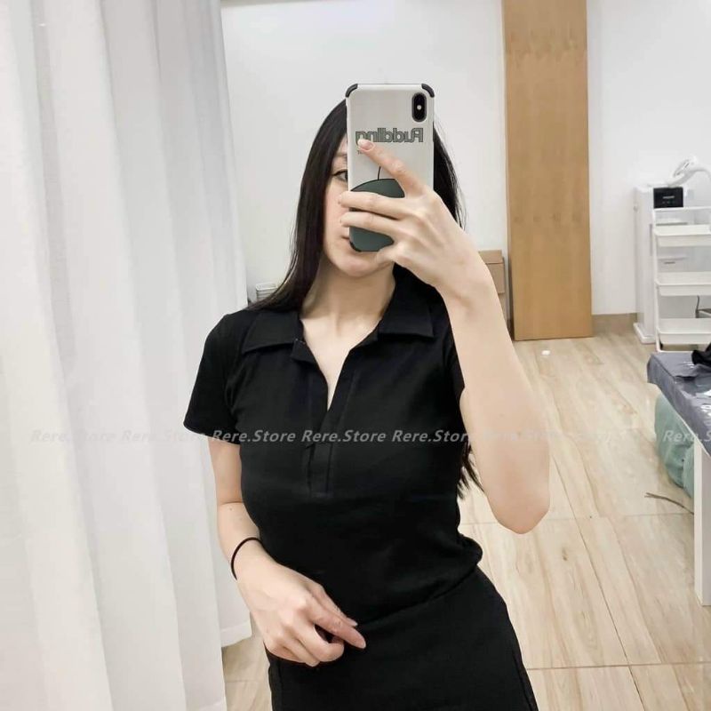 Áo thun polo dáng thường