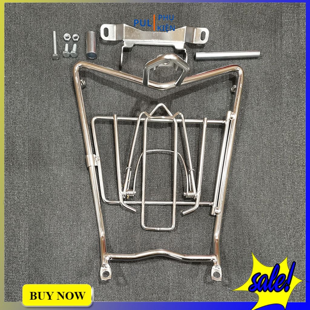 Baga NVX V2 2021 dày 10ly mở ngang màu đẹp tiện lợi chở đồ chắc chắn dễ lắp đặt