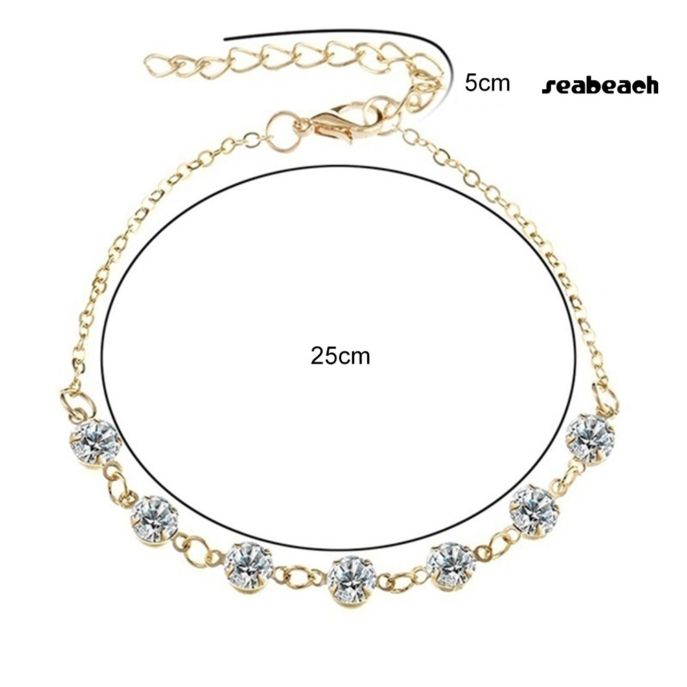 Lắc Chân Đính Đá Thời Trang Cho Nữ | BigBuy360 - bigbuy360.vn