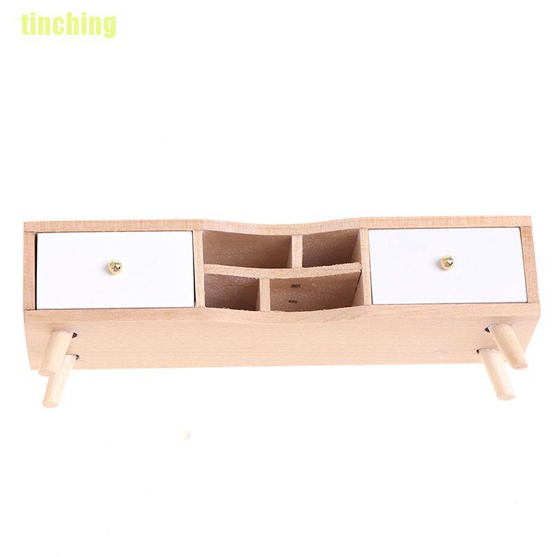 Mô Hình Tv Bằng Gỗ Trang Trí Nhà Búp Bê