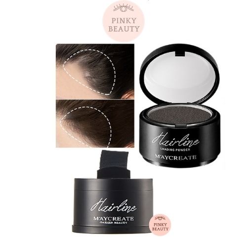 Phấn Che Phủ Khuyết Điểm Chân Tóc MAYCREATE Pinky Beauty Che Hói, Lâu Trôi, Chống Nước Và Mồ Hôi