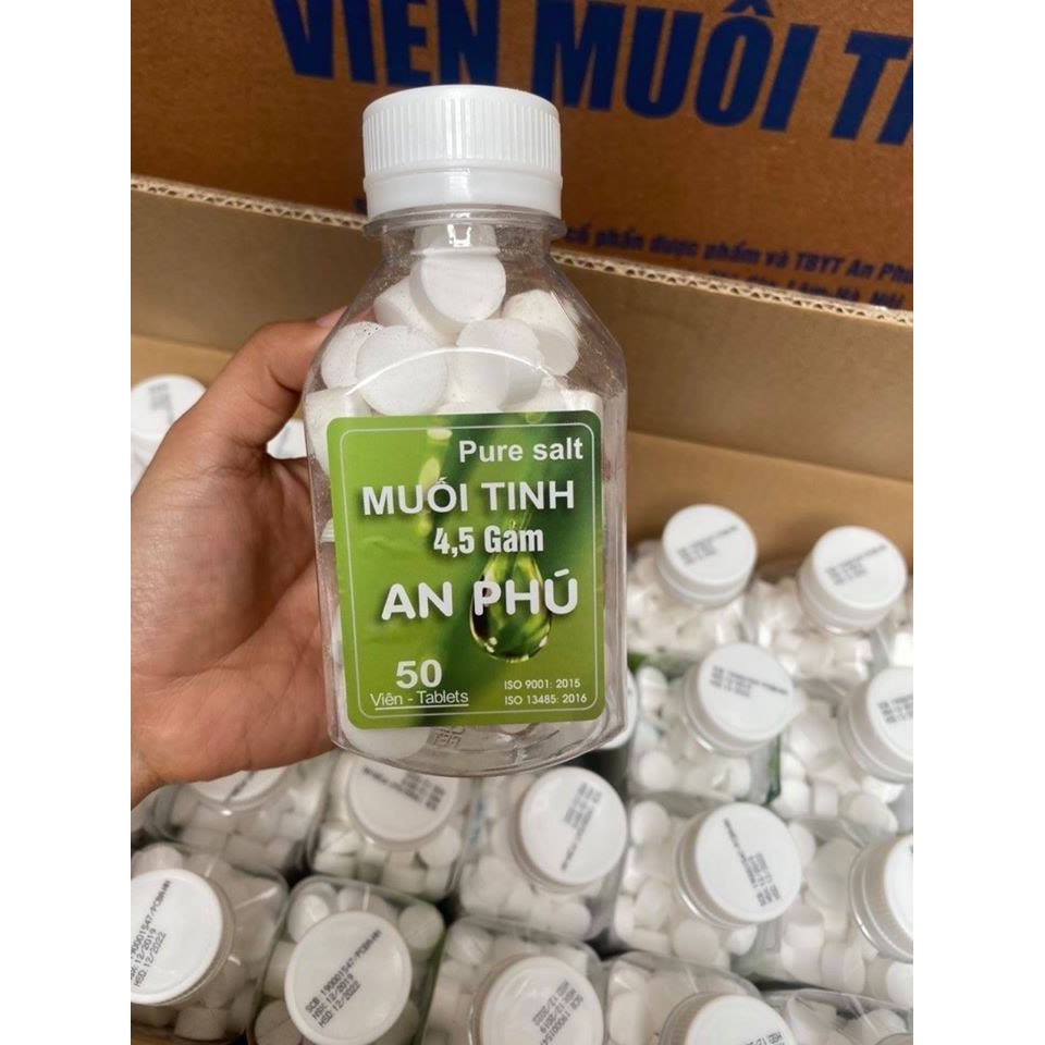 VIÊN MUỐI TINH SINH LÝ NACL 0,9% 50 VIÊN