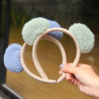 Bờm cài tóc tai gấu cute
