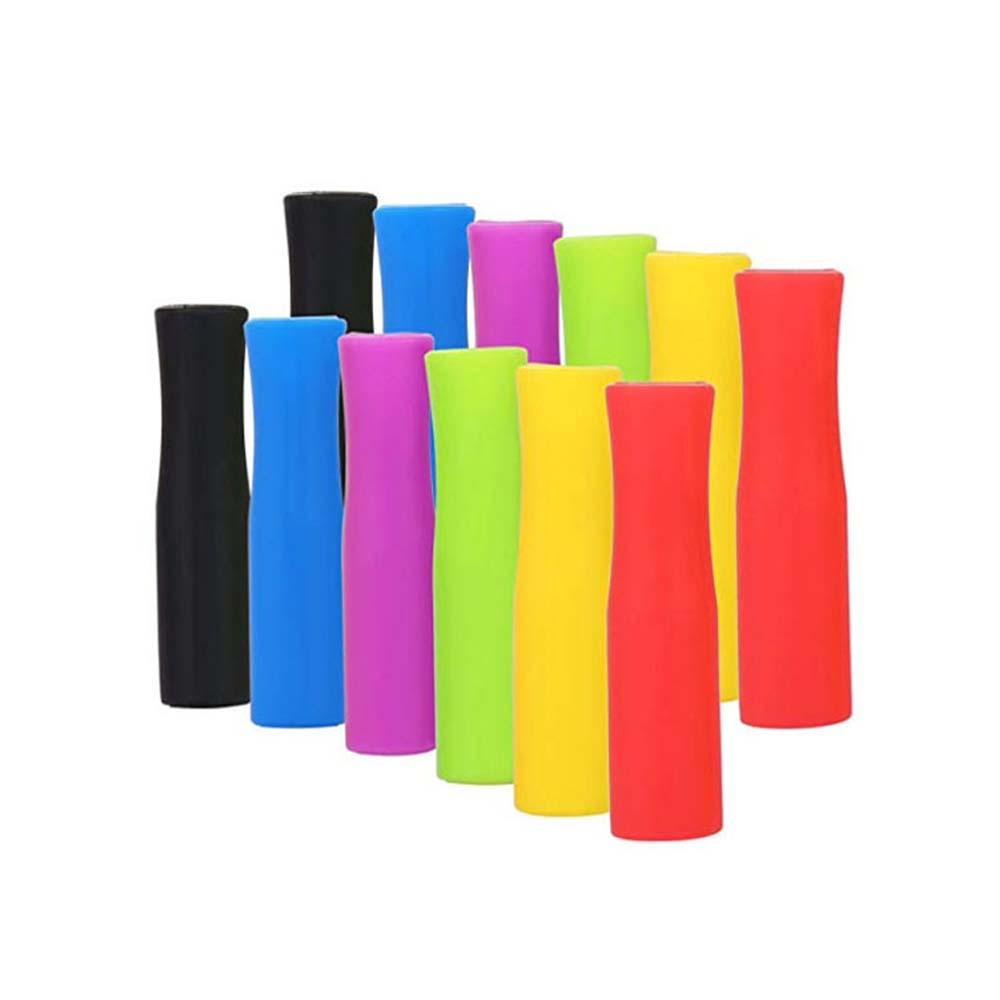 Ống Hút Bằng Silicone Và Thép Không Gỉ Rộng 6mm Tiện Dụng