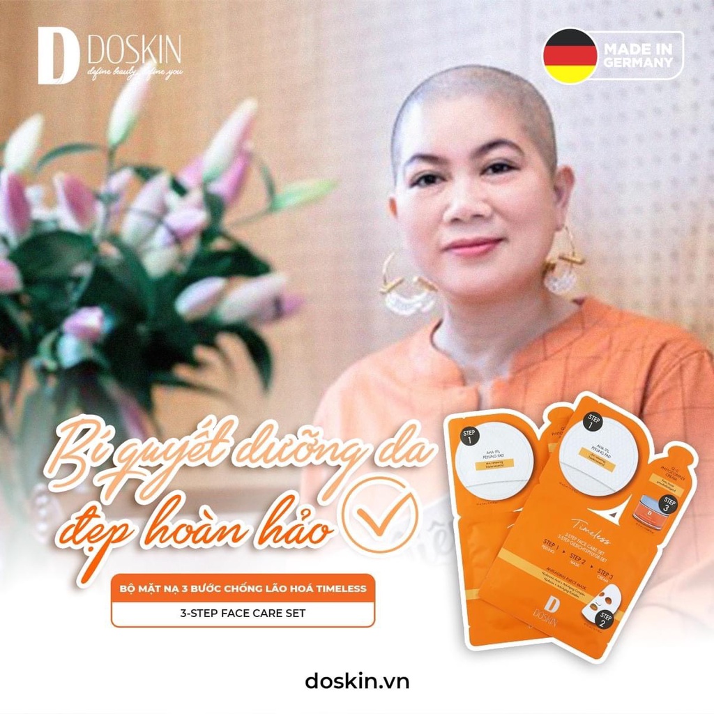 Combo 5 bộ mặt nạ dưỡng ẩm,  mạt nạ chống lão hóa Doskin