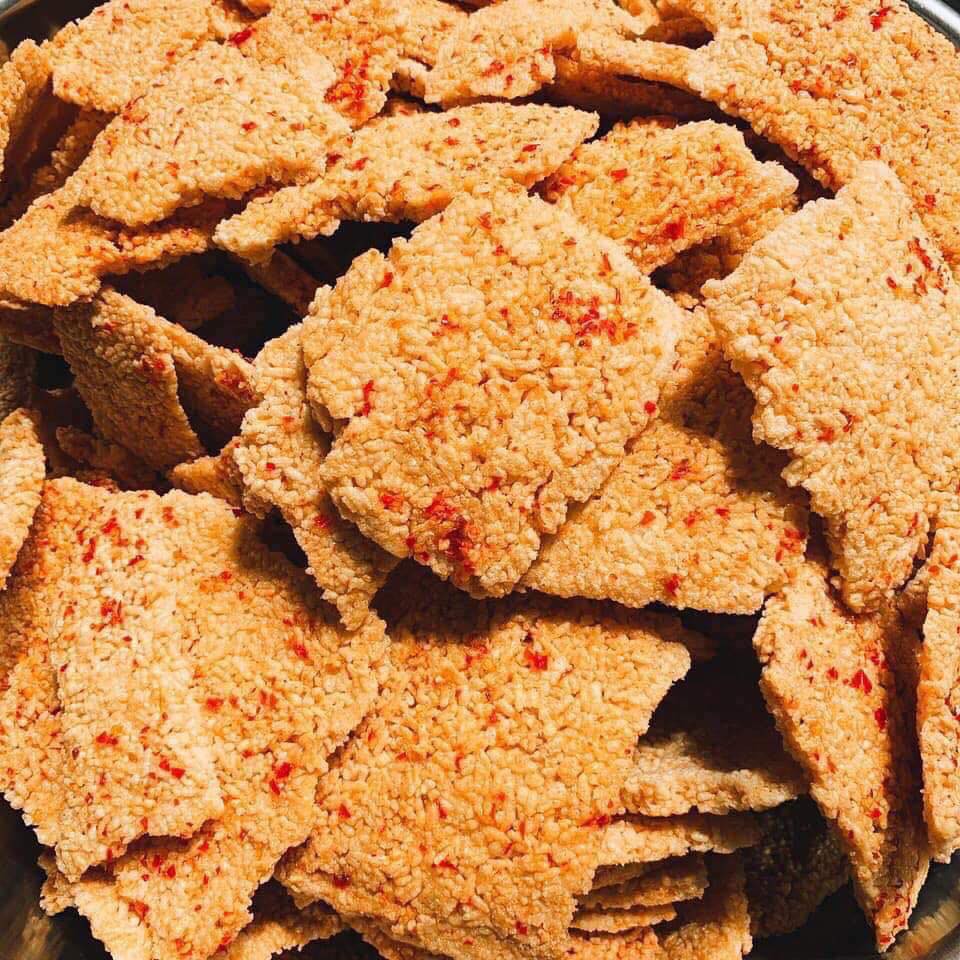 CƠM CHÁY SẤY MUỐI ỚT 500gr