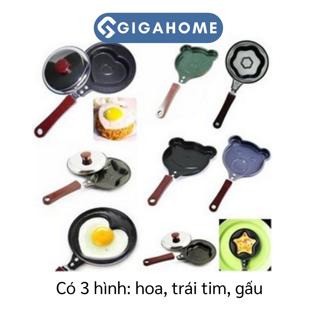 Chảo Chống Dính Chiên Trứng /Mini GIGAHOME Tạo Hình Ngộ Nghĩnh 3177