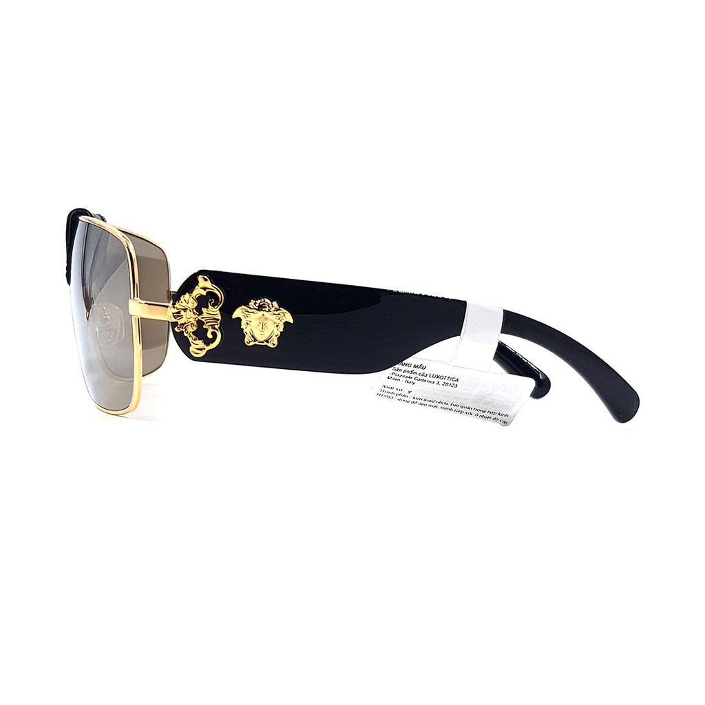 Kính mát nam nữ thời trang Versace VE2207Q chính hãng, thiết kế dễ đeo bảo vệ mắt