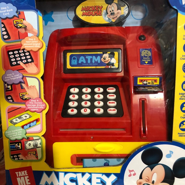 ĐỒ CHƠI MÁY RÚT TIỀN ATM MICKEY