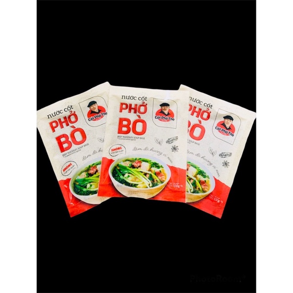 Cốt Phở Bò Chính Hãng, Nấu Phở Chuẩn Hương Vị Hà Thành, Chất Lượng, Nhanh, Siêu Tiện Lợi (Ảnh thật)