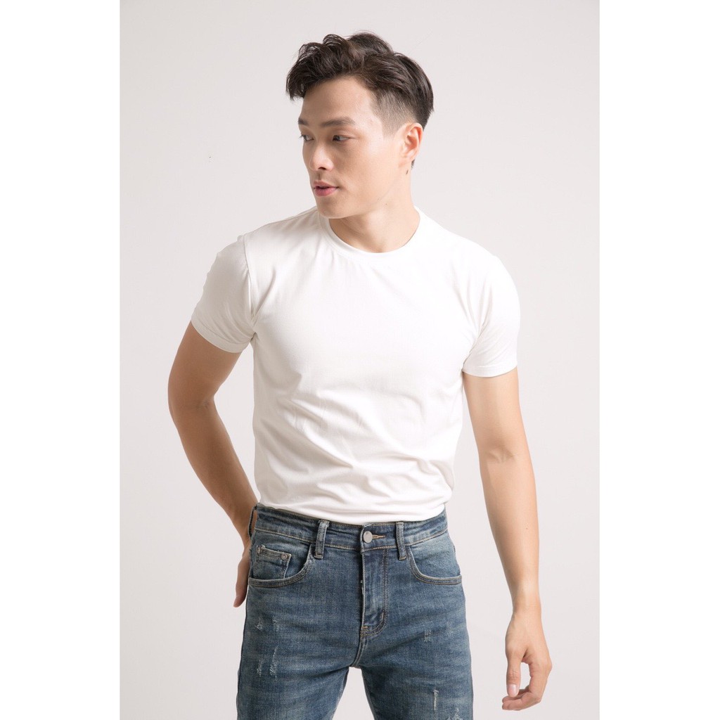 Áo thun nam tay ngắn cổ tròn body vải cotton mềm mịn Nhiều màu đủ size[ảnh thật] | BigBuy360 - bigbuy360.vn