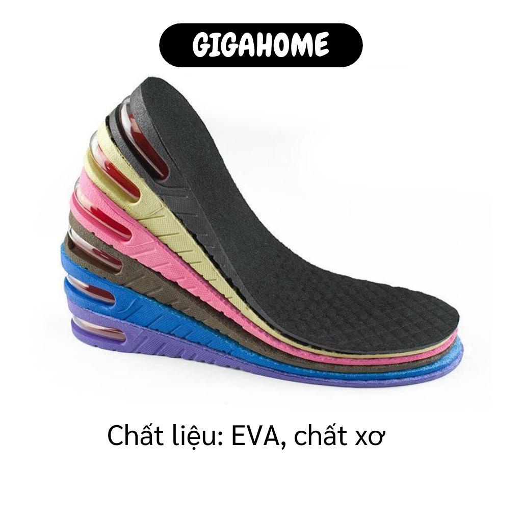 Đế lót giày  GIÁ VỐN] Miếng lót giày tăng chiều cao 3cm độn cao su thoáng khí 8133