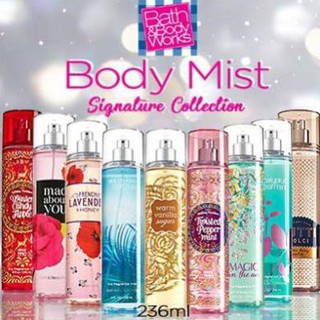 [Bill Mỹ] 33MLXịt Thơm Body Mist Bath & Body Works Đủ Mùi 33ML - 3WICK STORE