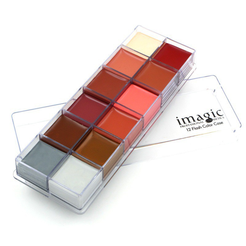 Bộ sơn dầu cơ thể/mặt IMAGIC 12 màu | BigBuy360 - bigbuy360.vn