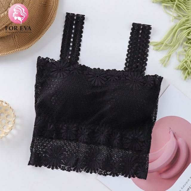 ÁO BRA REN MỀM CUTE MỚI DÁNG CROP TOP 533