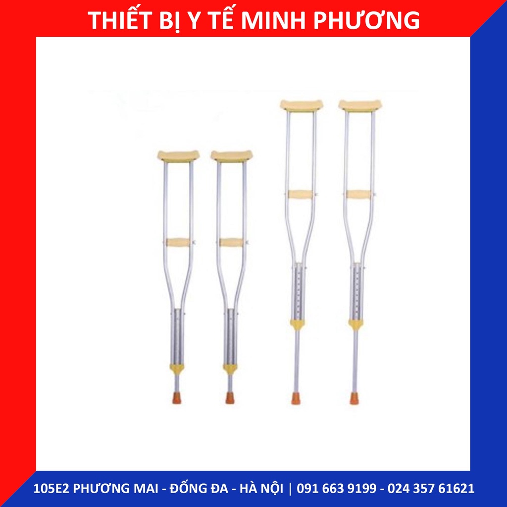Nạng chống nách hợp kim nhôm Akiko
