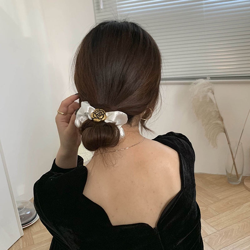 Dây buộc tóc co giãn phong cách Hàn Quốc cho nữ