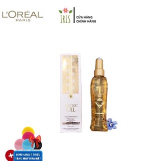 Serum tinh dầu dưỡng tóc L'oreal Mythic oil Nourishing oil for all hair types 100ml - chính hãng