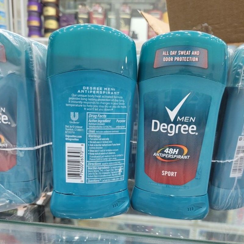 Sáp khử mùi Degree Men Sport 76g