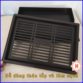Song Long Plastic Khay Trà Đựng Ấm Chén Cao Cấp 2567 { H }