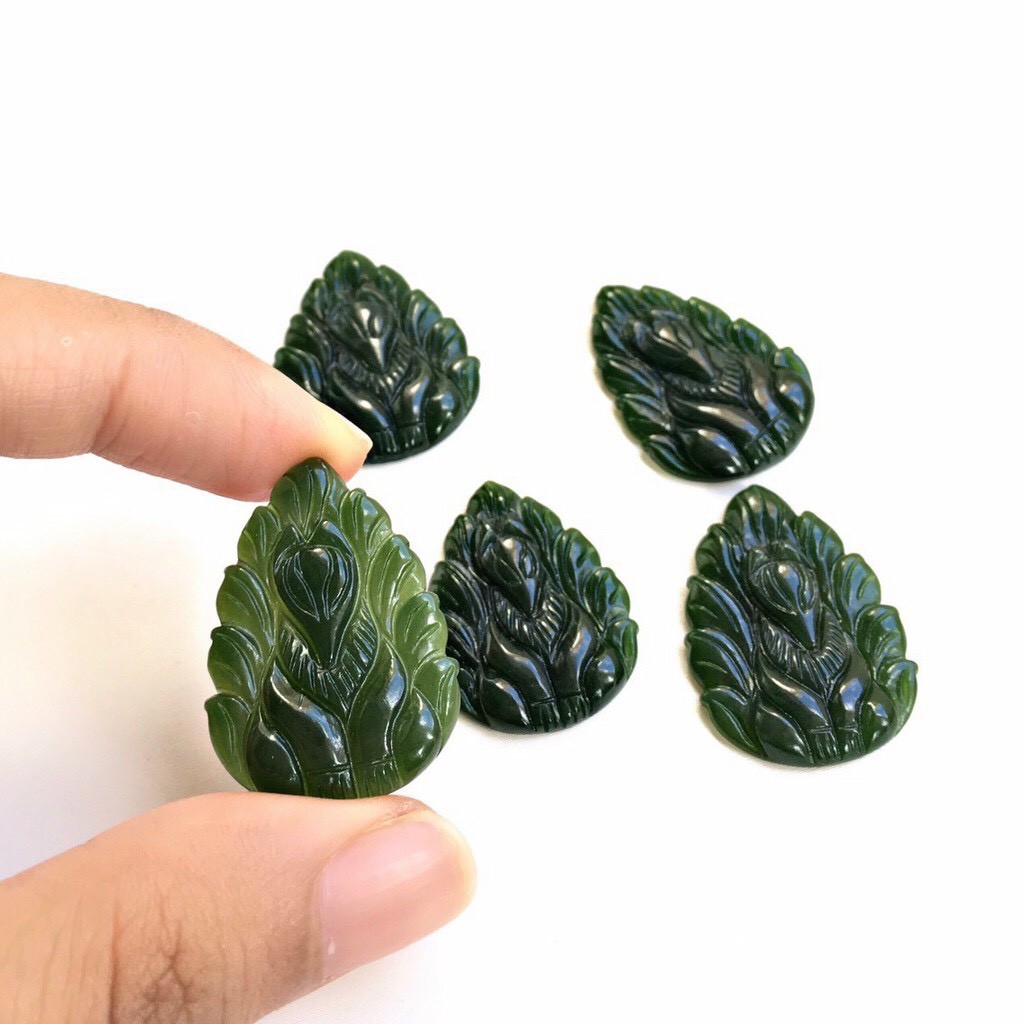 Bà Hồ Ly Chúa Ngọc Xanh thiên nhiên hỗ trợ tình duyên Tặng kèm túi đựng HL200 - Hợp tất các mệnh