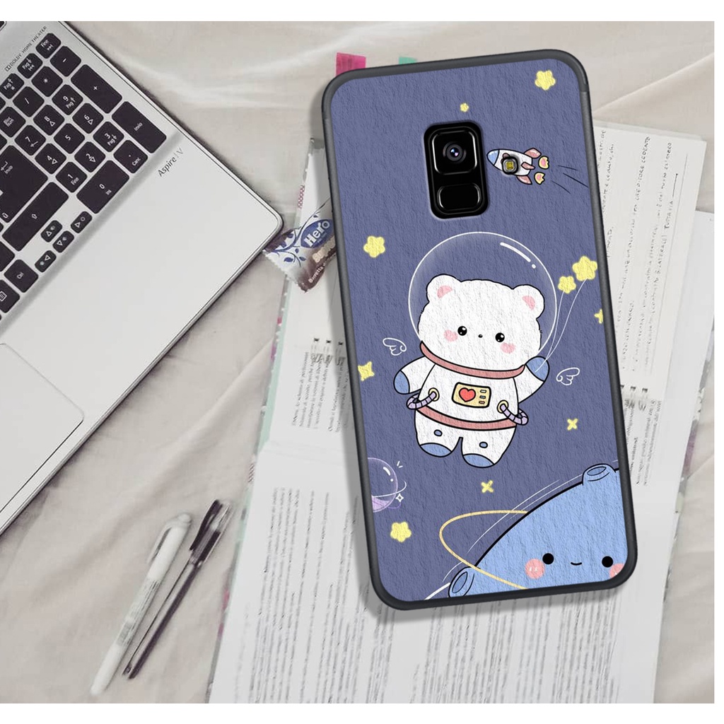 [ HOT BỎNG TAY] ỐP LƯNG SAM.SUNG A6 2018/A5 2018/A8 2018/J6 2018/A6 PLUS , IN HINH CHIBI PHI HÀNH GIA SIÊU CUTE.