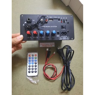 Mạch Khuyếch Đại Âm Thanh Mạch Loa Kéo 12V -24V - Có Bluetooth