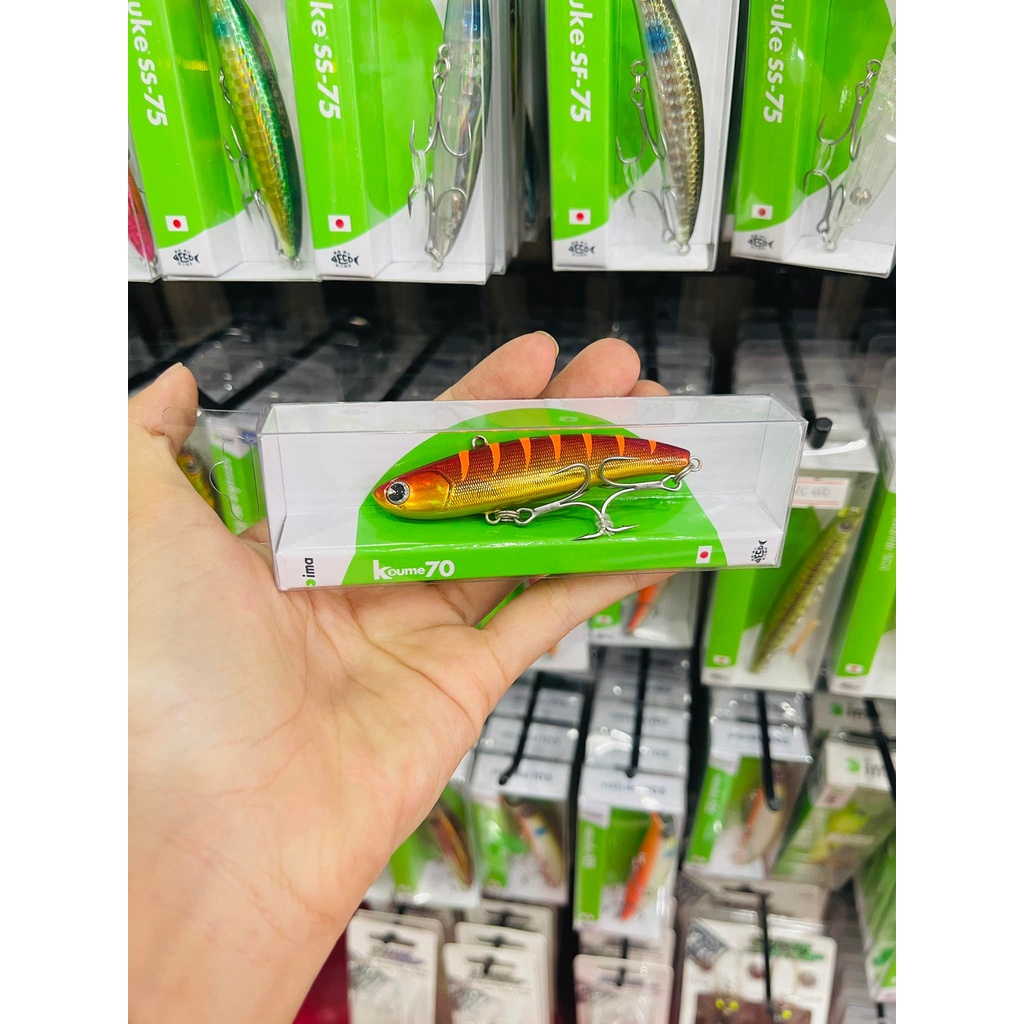 Mồi lure câu cá giả chính hãng Ima Koume 60 / 70 HKN Fishing