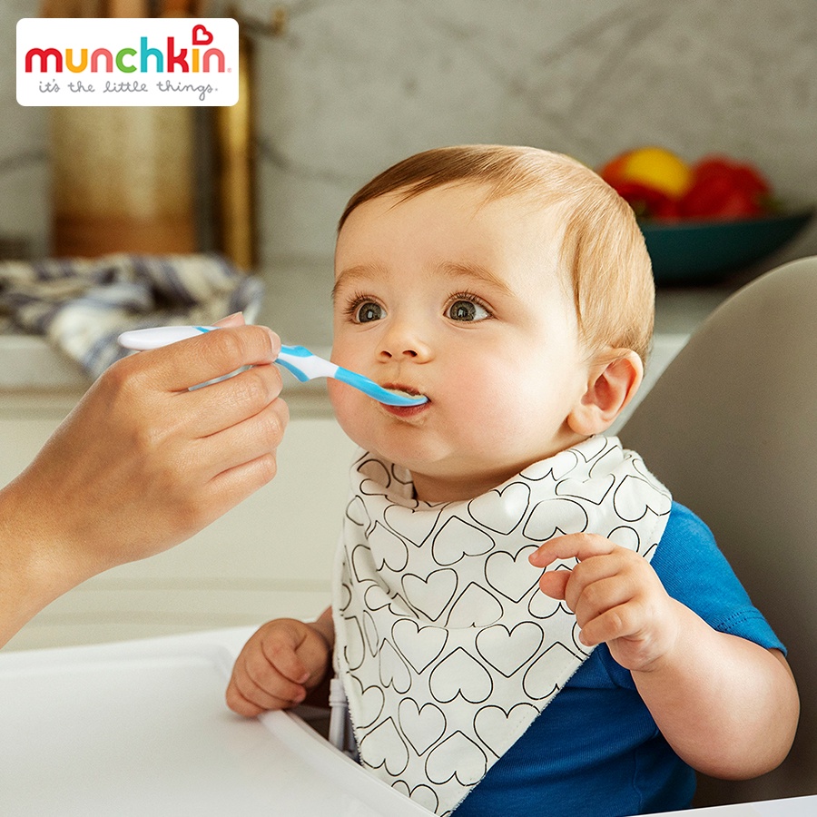 Thìa ăn dặm Munchkin - Chất lượng Nhựa an toàn, không chứa BPA, PVC-USA (có tách lẻ từng chiếc)