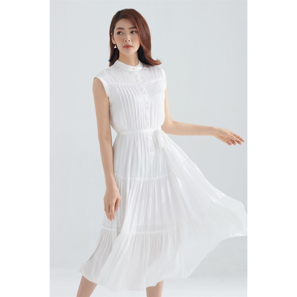 Eva De Eva Đầm maxi sát nách 20SDKE142T | BigBuy360 - bigbuy360.vn
