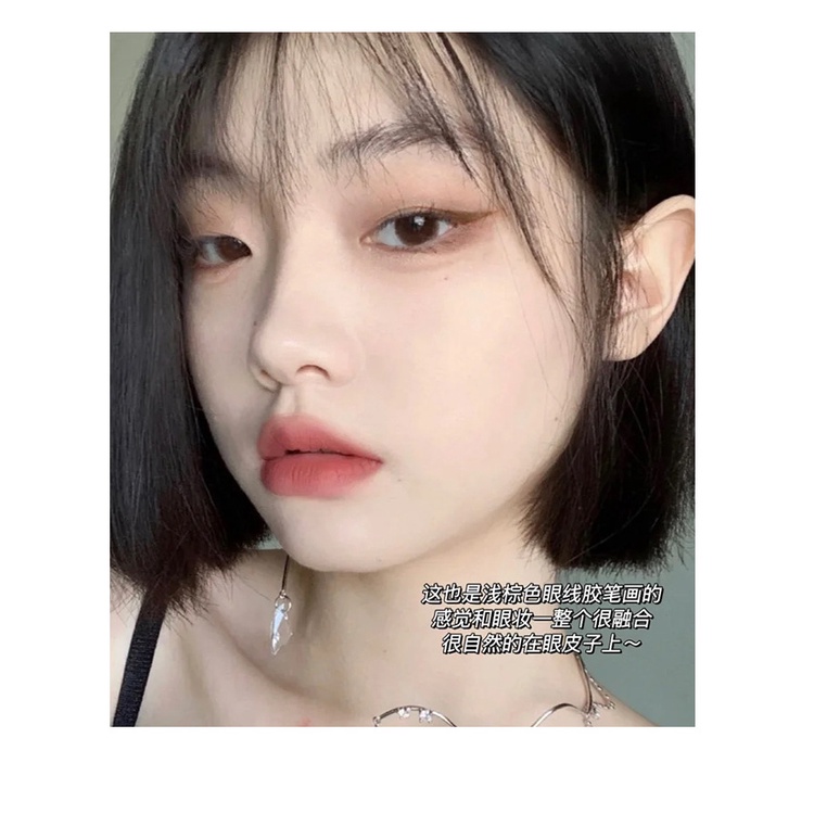 Bút Kẻ Mắt gel Màu Đen / Đỏ Rượu Mượt Mà Không Gây Choáng