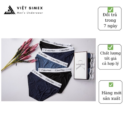 COMBO 5 QUẦN SỊP CHÉO - QUẦN SỊP TAM GIÁC, CHẤT CO GIÃN 4 CHIỀU, THOÁNG KHI, KHÁNG KHUẨN
