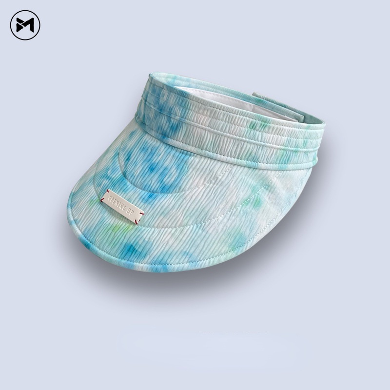 Nón Rộng Vành Nửa Đầu Màu Sắc Tương Phản Thời Trang Đi Biển 2022