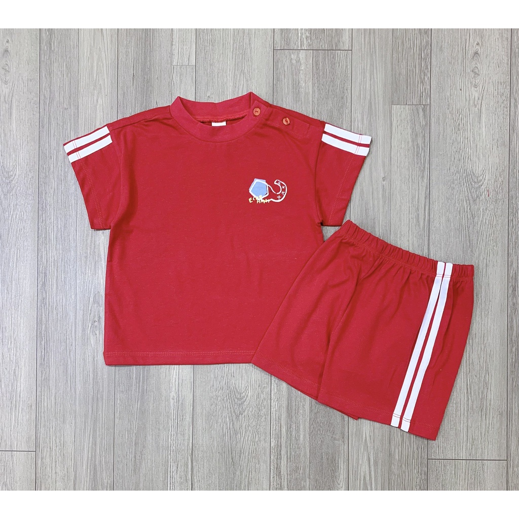 Bộ thể thao Mollimelli sọc cotton