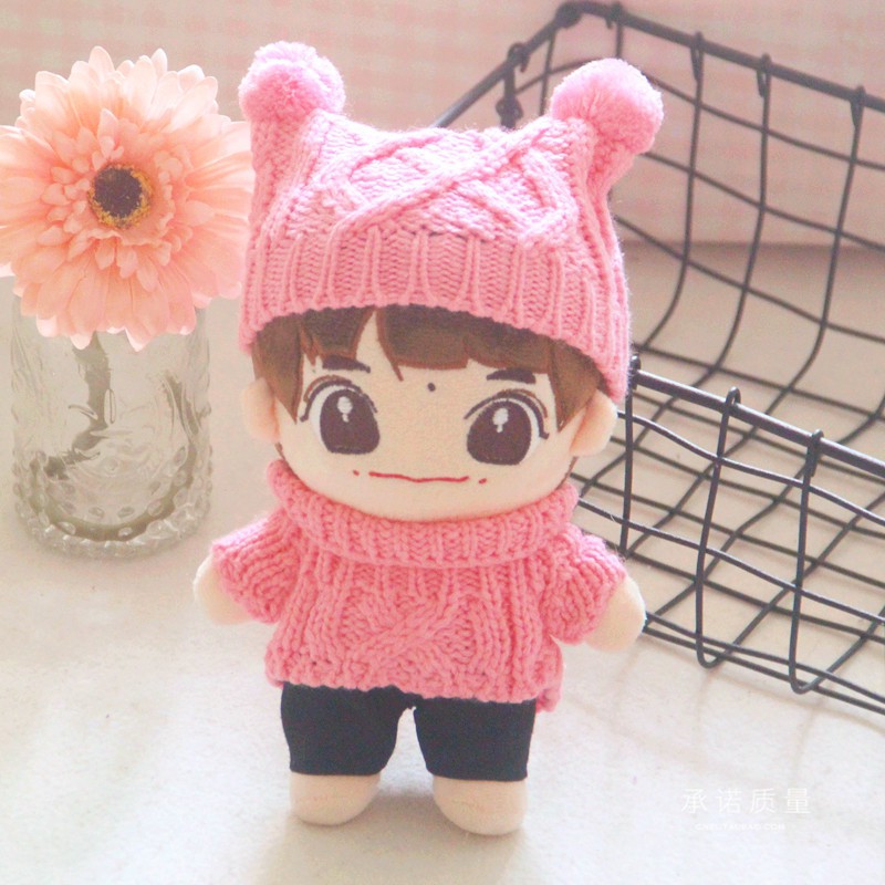 Búp Bê Nhồi Bông Hình Nhân Vật Hoạt Hình 20cm Xinh Xắn
