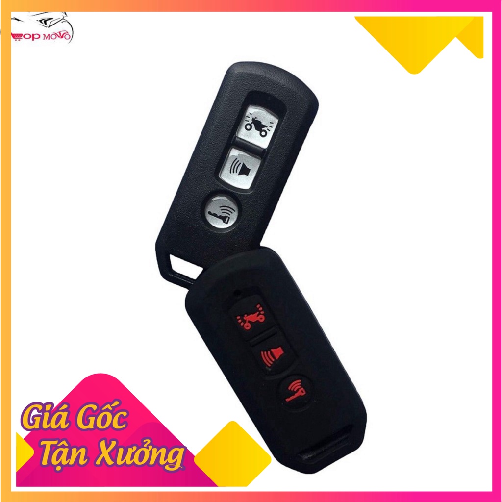 Bọc (Bao) Silicon Cho Chìa Smartkey SH 2016-2019, sh mode,PCX (Ảnh Sp thật)