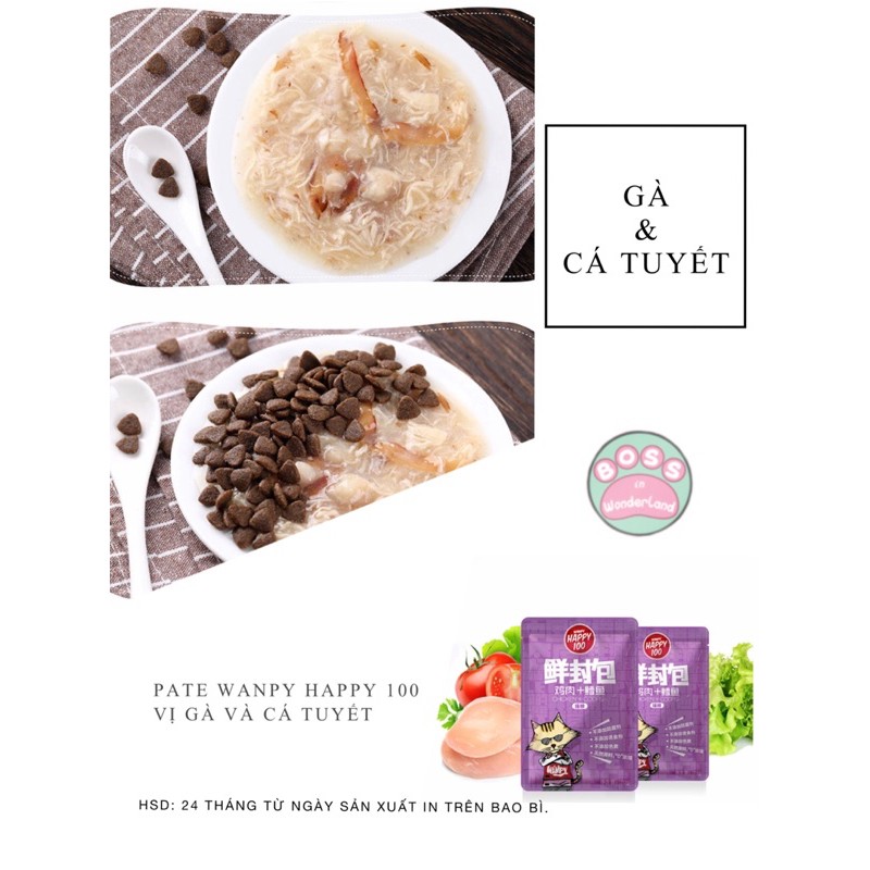 PATE HAPPY DÀNH CHO MÈO