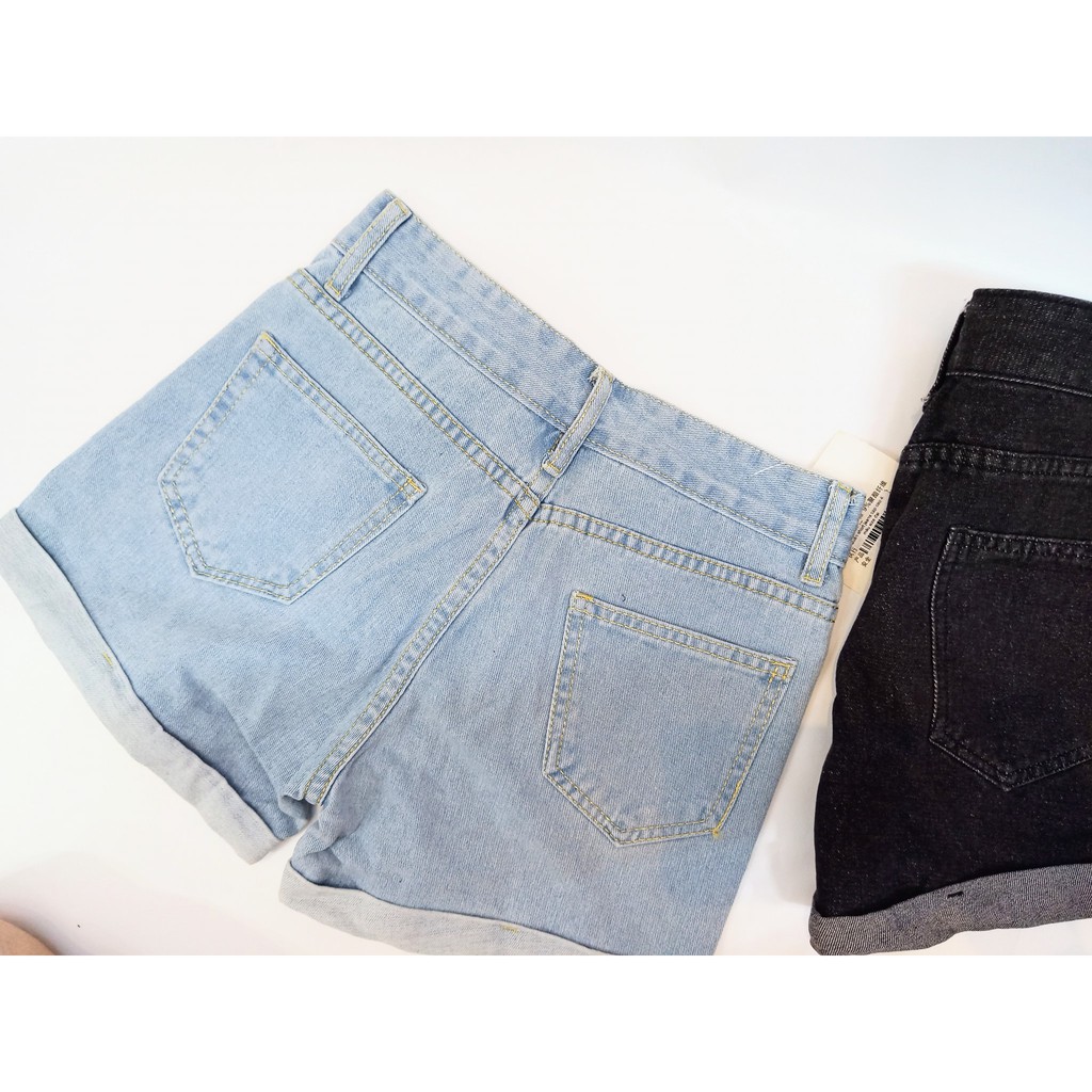 Quần short jean các mẫu