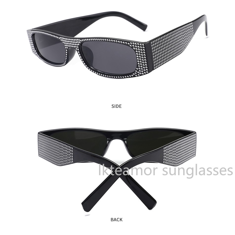 Kính mát chữ nhật thời trang cho nữ chống tia UV400