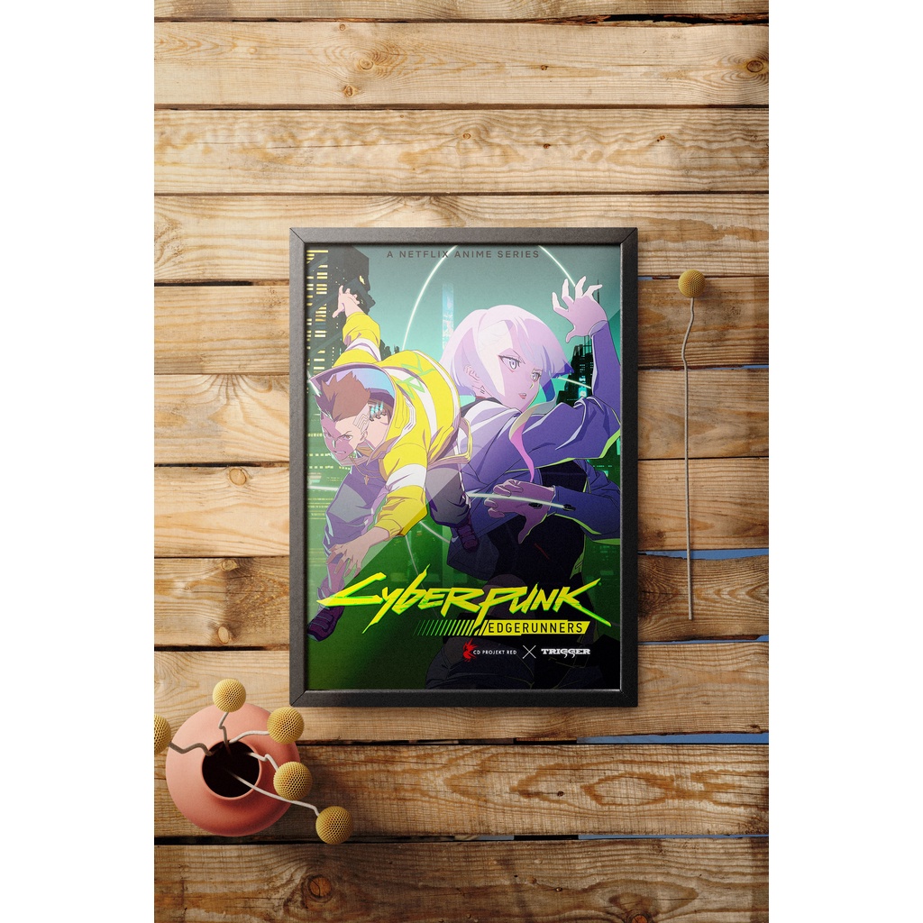 Khung Poster treo tường Anime Cyberpunk 2077 - Poster RT Store