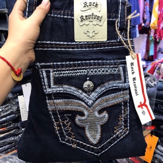 Quần jeans nam chỉ nổi ông địa