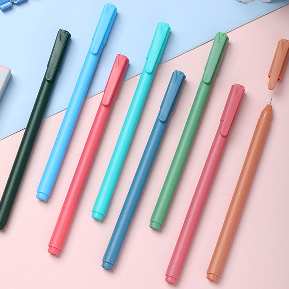 Kit 5 Bút Gel Màu Mực Ngòi 0.5mm Nhiều Màu Sắc Bút Kaco