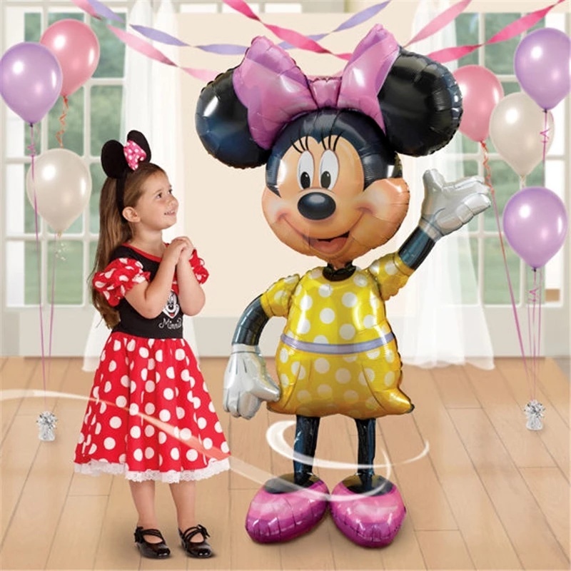 DISNEY 1 Bong Bóng Hình Mickey Và Minnie Trang Trí Tiệc Sinh Nhật