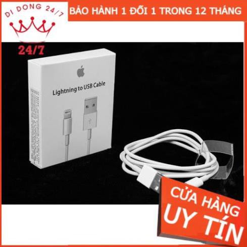 Cáp Sạc Iphone X Bóc Máy , Zin chính hãng , bảo hành 12 tháng đôi mới 1-1