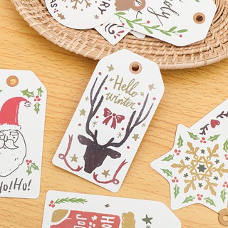 Thẻ tag treo trang trí Giáng Sinh - Tag for Christmas Gift